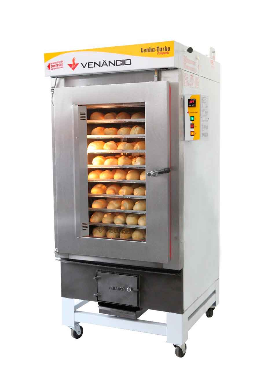 FORNO CICLONE LENHA TURBO P/ 10 ESTEIRAS FCLT-10 - VENÂNCIO